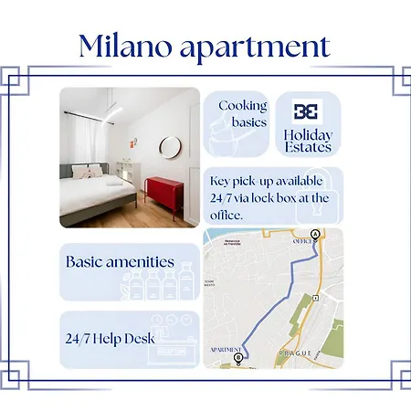 Lägenhet Milano Prag